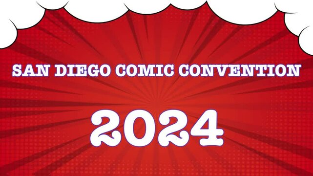 San Diego Comic Convention, a comic convention in the U.S., 25 July to 28 July, culture, comics, and cosplay​