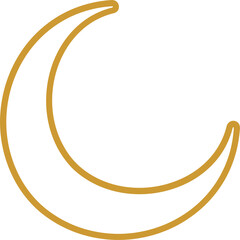 New Moon Vector Icon