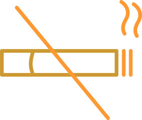 No Smoking Vector Icon