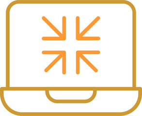 Minimize Vector Icon