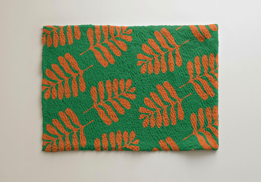 Door Mat Mockup With Generative AI