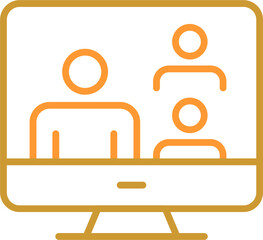 Videocall Vector Icon