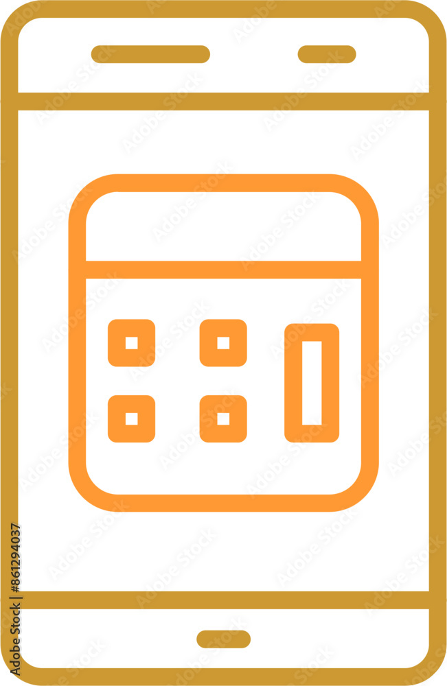 Poster Calculator Vector Icon