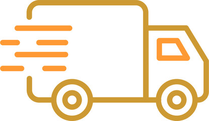 Delivery Truck Vector Icon