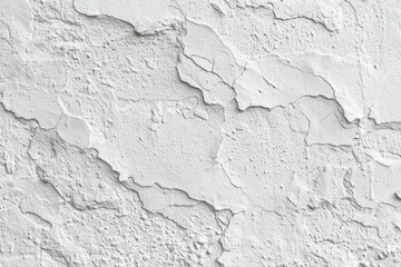 Obraz premium Seamless texture of white cement wall a rough surface, with space for text, for a background.