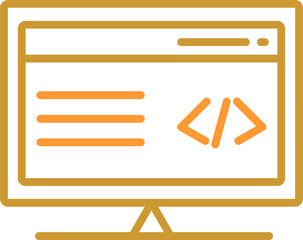 Clean Code Vector Icon