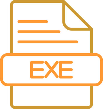EXE Vector Icon