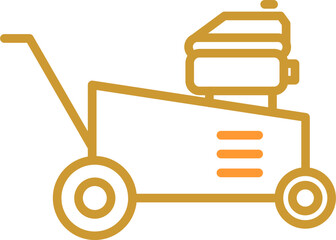 Lawn Mower Vector Icon
