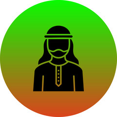 Arab Man Icon