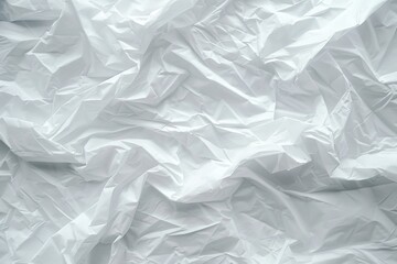 Obraz premium White plastic bag background texture close up