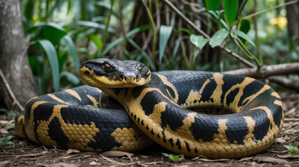 Fototapeta premium The Giant Snake