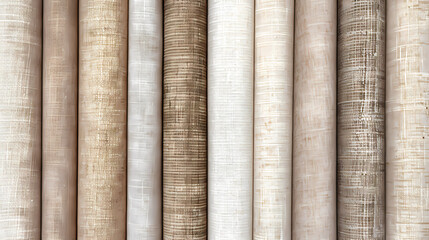 Close up of cotton fabric