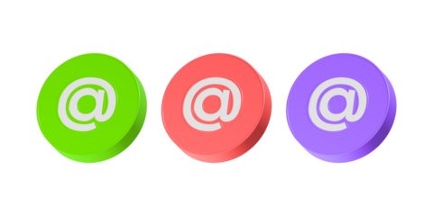 mail icon @ 3d realistic