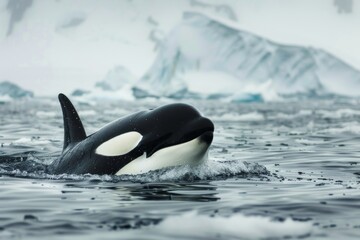 Fototapeta premium Orca (Orcinus orca), Antarctica