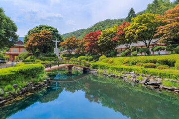 제천시 배론성지의 여름 풍경