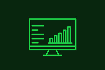 success illustration in flat style design. Vector illustration.