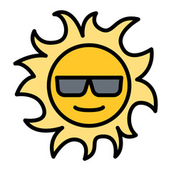 Sun icon