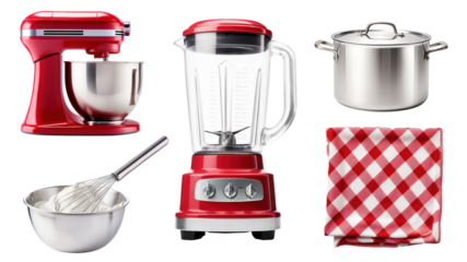 PNG Home Kitchen Appliance  cut out element set