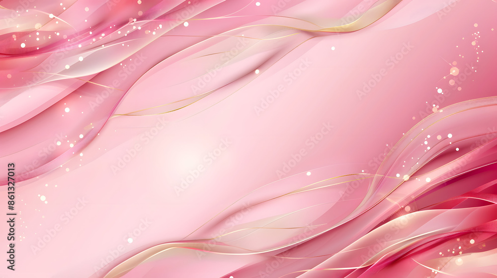 Canvas Prints pink abstract background with luxury elements vector illustration