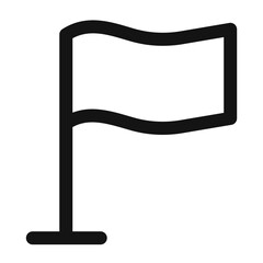 National Emblem Flag Icon Perfect for Country Representation