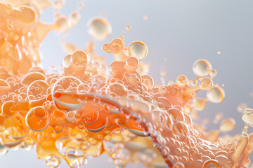 Chemical Exfoliation Power: AHA & BHA Molecules Break Down Dead Skin Cells, Revealing Radiant Skin