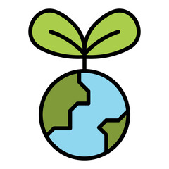 Plant the tree icon