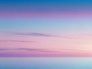 A dreamy and tranquil abstract background inspired by the horizon line where the sky meets the sea.
