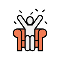 Sport audience icon