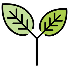 Sprout, treetop icon