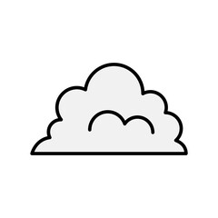 Fototapeta premium Cloud icon