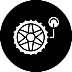 Obraz premium Vector Design Tire Maintenance Icon Style