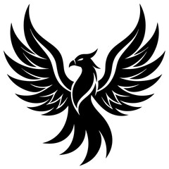 eagle with wings
