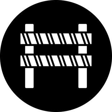 recommend clip art: Vector Design Road Obstruction Icon Style