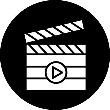 recommend clip art: Vector Design Clapperboard Icon Style