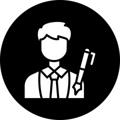 Vector Design Graphic Designer Icon Style