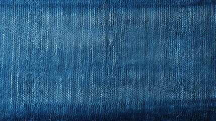 Close-up of blue denim jeans fabric texture background