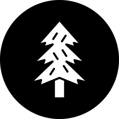 Vector Design Pine Tree Icon Style