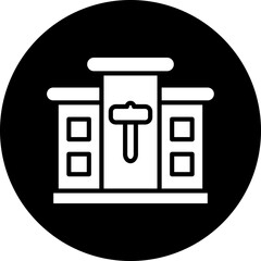 Vector Design Real Estate Auction Icon Style