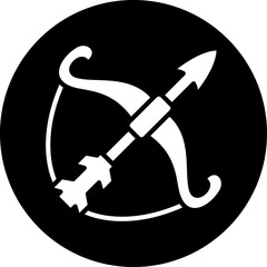 Bow Arrow Icon Style