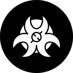 Biohazard Icon Style