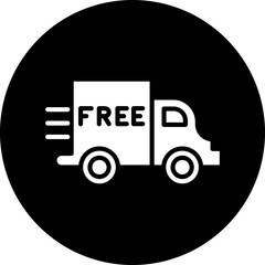 Free Delivery Icon Style