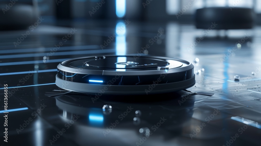 Poster this 6genabled robotic vacuum cleaner utilizes advanced mapping technology to navigate through a hom