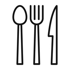 Culinary Utensils Icon Ideal for Cooking Shows