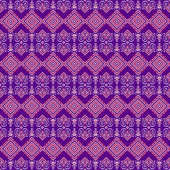 Fabric patterns, woven fabric patterns, textiles, white and red stripes with purple background, fabric patterns.