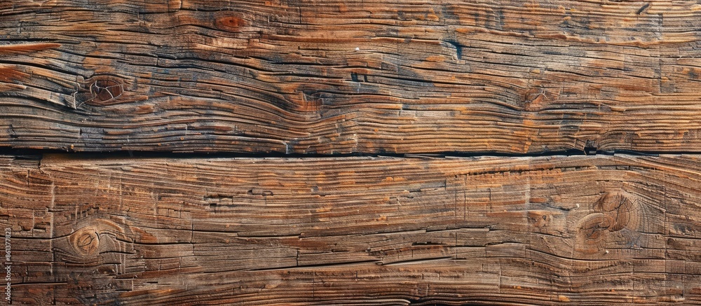 Poster A textured wood background with a dry appearance, ideal for displaying copy space images.