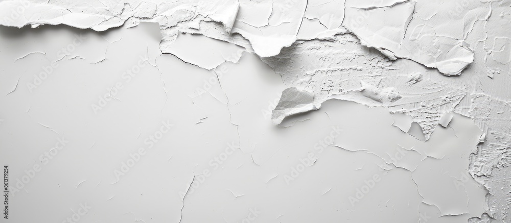 Aufkleber background of white paper with copy space image.