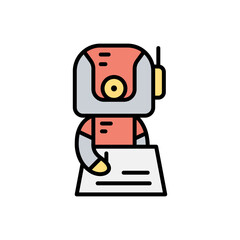 Machine learning icon