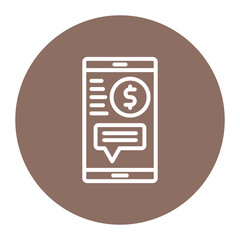 Financial Assistance icon vector image. Can be used for Loan.