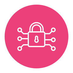 Cybersecurity Threat icon vector image. Can be used for Business Risks.