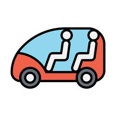 Smart car icon